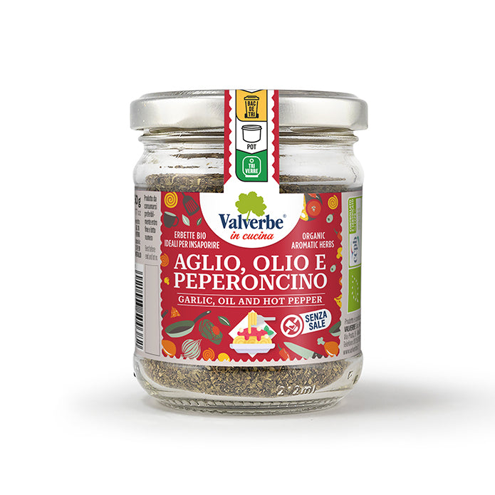 Aroma Aglio Olio e Peperoncino – Valverbe 50g