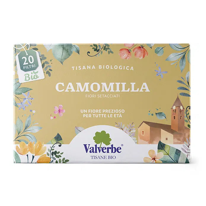 Tisana Camomilla Bio – Valverbe – 20g – 20 Filtri