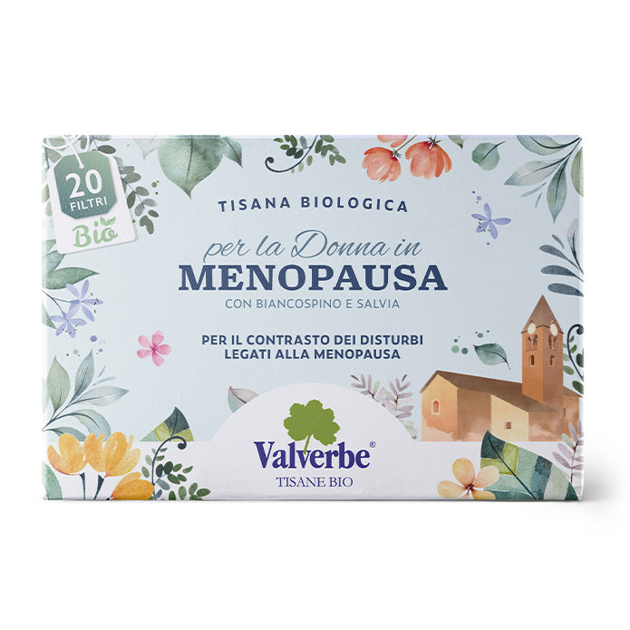 Tisana Biologica Donna in Menopausa – Valverbe – 30g – 20 Filtri
