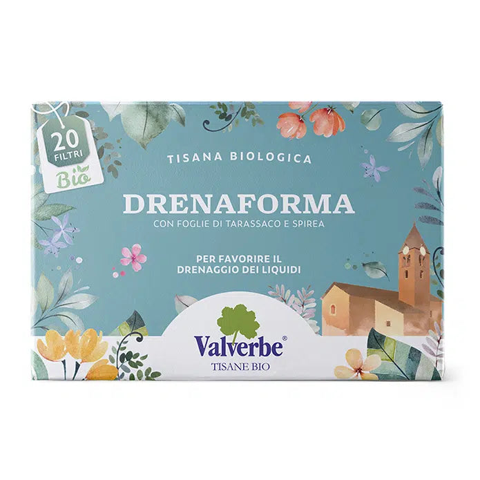 Tisana Biologica Drenaforma – Valverbe – 30g – 20 Filtri