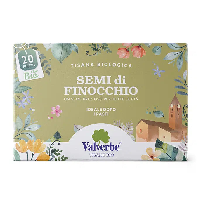 Tisana Semi di Finocchio – Valverbe – 30g – 20 Filtri