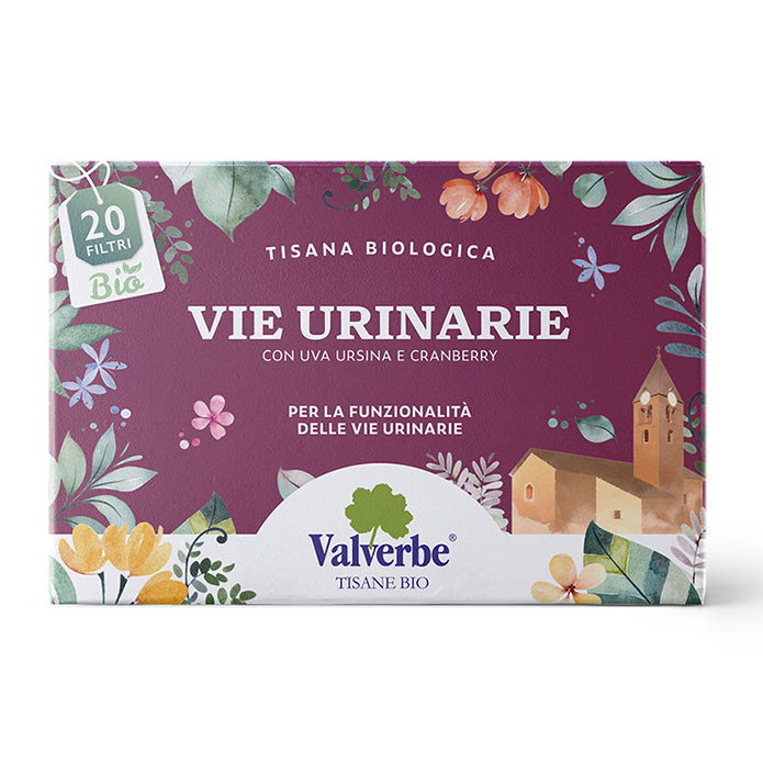 Tisana Biologica Vie Urinarie – Valverbe – 30g – 20 Filtri