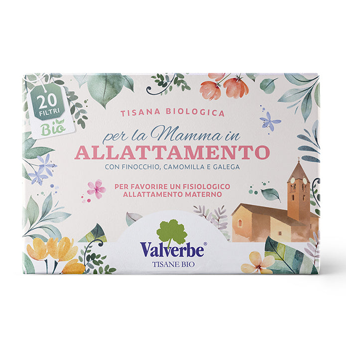 Tisana Biologica Mamma Allattamento – Valverbe – 30g – 20 Filtri